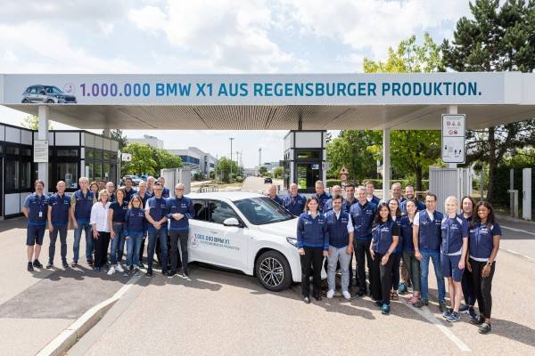 Elkészült Regensburgban az egymilliomodik BMW X1 modell